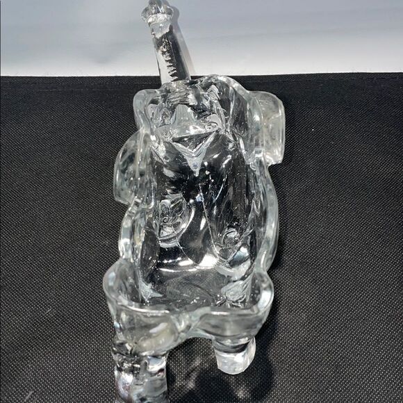 Elegant Glass Elephant Figurine - Picture 6 of 9